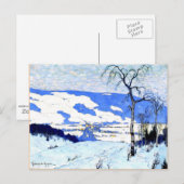 Gagnon - Twilight, Baie Saint Paul Briefkaart (Voorkant / Achterkant)