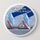 Gagnons cette course ! Badge (Devant)