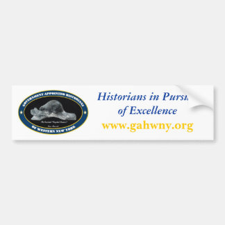 GAHWNY Bumpersticker