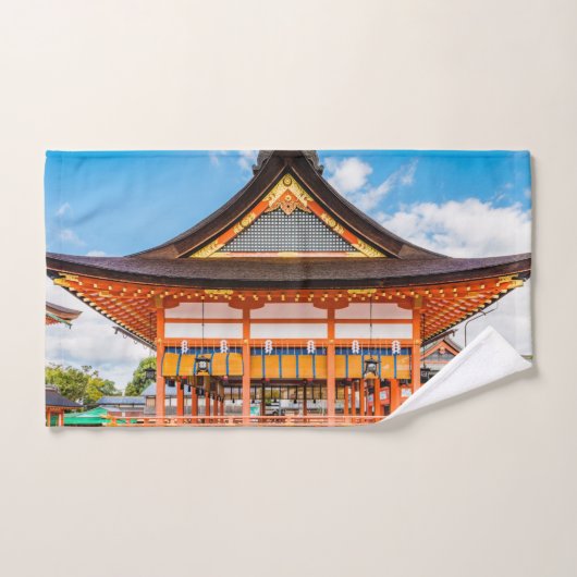 Gai-Haiden, temple Fushimi Inari-Taisha, Kyoto #2 (Serviette à main)