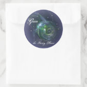 GAIA DE LEVENDE PLANET RONDE STICKER (Tas)