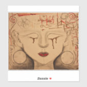 Gaia. demonteren sticker (Vel)