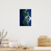 GAIA door SuzHillsVB Poster (Keuken)