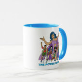 Gaia en de Planeteers Graphic Mok (Voorkant rechts)