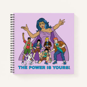 Gaia en de Planeteers Notitieboek