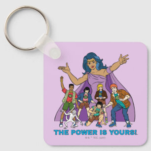 Gaia en de Planeteers Sleutelhanger