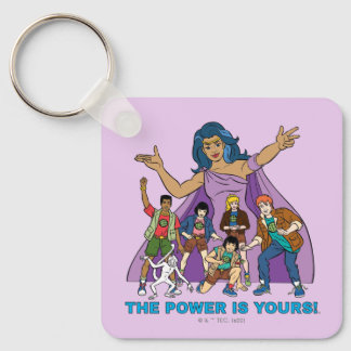 Gaia en de Planeteers Sleutelhanger