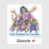 Gaia en de Planeteers Sticker (Vel)