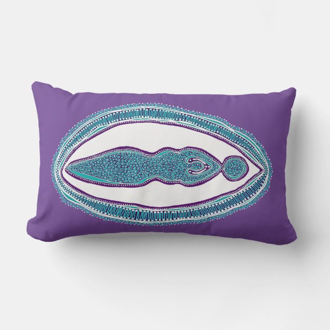 Gaia Goddess Yoni Kussen (Voorkant)