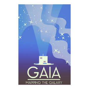 GAIA Het Universum in Kaart Brengen Foto Afdruk