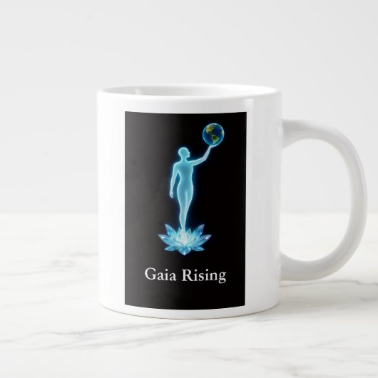 Gaia Rising Mug Jumbo Extra Grote Beker (Rechts)