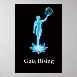 Gaia Rising Wall Art / Poster