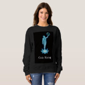 Gaia Rising Womens Sweatshirt (Devant entier)