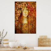 Gaia's reddingskracht poster (Keuken)