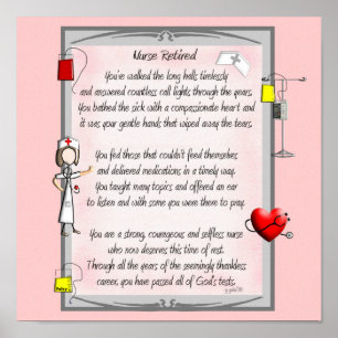 Gail Gabel in ruste Zurse Canvas Art Poem Poster