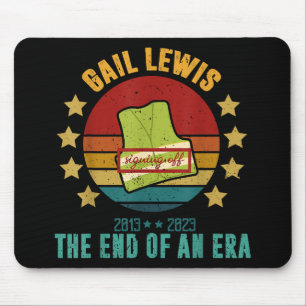 Gail Lewis, wij groeten u, het einde van een tijdp Muismat