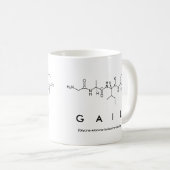 Gail peptide nom mug (Devant droit)
