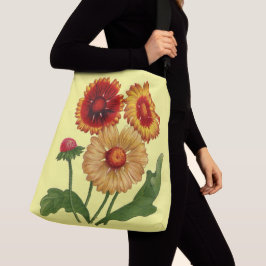 gaillardias bloemenprint crossbody tas