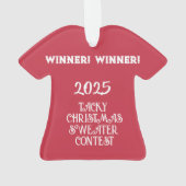 GAINANT ! GAGNANT ! Concours de Pull de Noël Tache (dos)