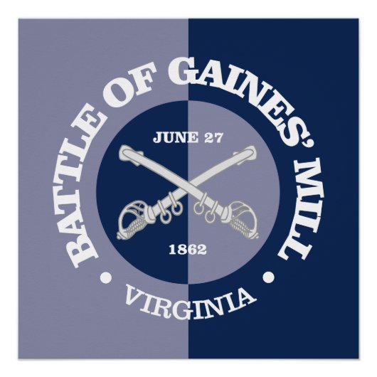 Gaines' Mill (B&G) Perfect Poster (Voorkant)