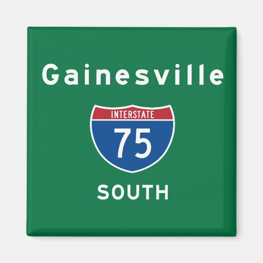 Gainesville 75 magneet (Voorkant)