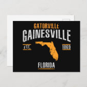 Gainesville Briefkaart (Voorkant / Achterkant)