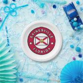 Gainesville Florida Papieren Bordje (Feest)