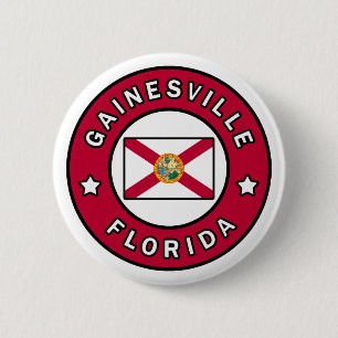 Gainesville Florida Ronde Button 5,7 Cm
