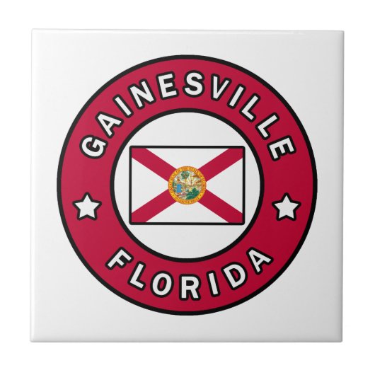 Gainesville Florida Tegeltje (Voorkant)