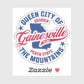Gainesville, Georgia Sticker (Vel)
