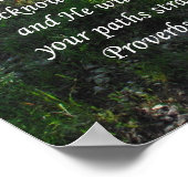 Gainesville TX Proverbs 3:5-6 Poster (Hoek)