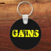 Gains Gym Sleutelhanger (Voorkant)
