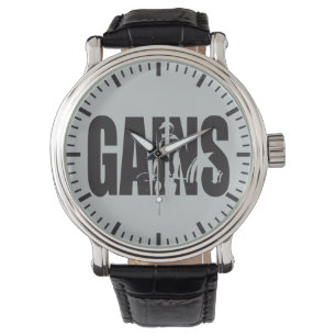 GAINS - "Lichaamsbouw" Motivatie Horloge