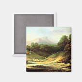 Gainsborough - Berglandschap met Shepherd Magneet (Voorkant / Achterkant)