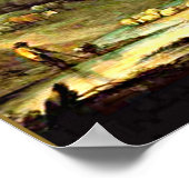 Gainsborough - Berglandschap met Shepherd Poster (Hoek)