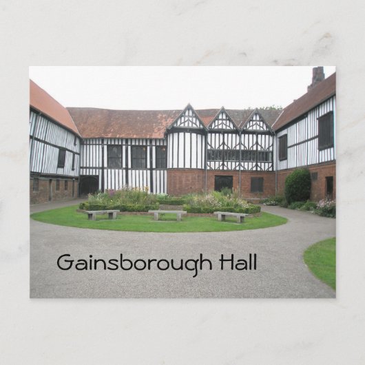 Gainsborough Hall Briefkaart (Voorkant)