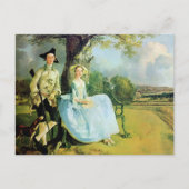 Gainsborough, Mr. and Mrs. Andrews, Briefkaart (Voorkant)
