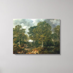 Gainsborough's Forest, c.1748 Canvas Afdruk