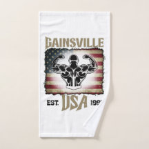 Gainsville USA Étoiles Et Bandes Bodybuilding