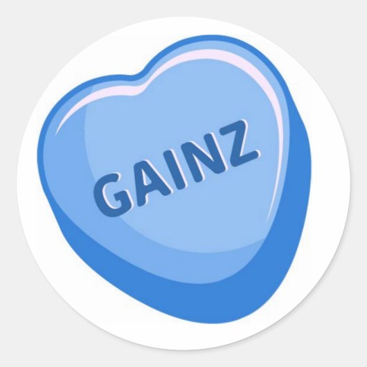 Gainz sticker (Voorkant)