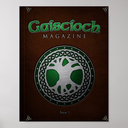 Gaiscioch Magazine Issue 1 Hoesje Poster (Voorkant)