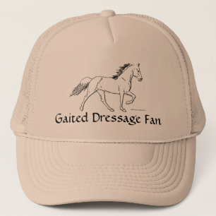 Gaited Dressage Fan Trucker Pet