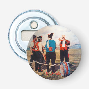Gaiteros/Gaiteiros/Pipers Button Flesopener