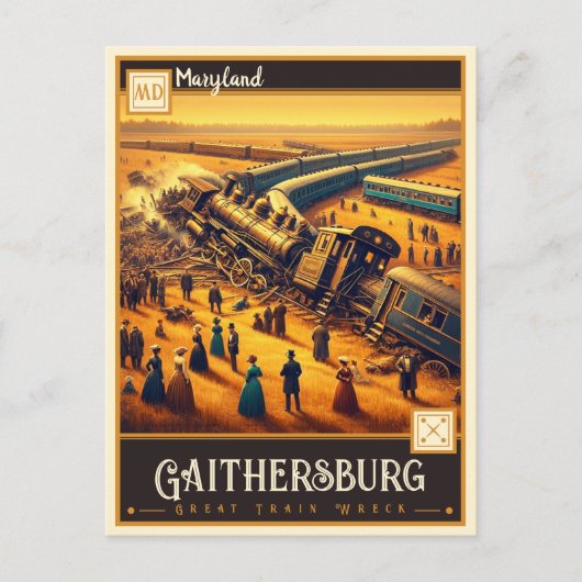 Gaithersburg, Maryland |  Briefkaart (Voorkant)