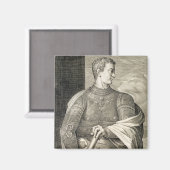 Gaius Caesar "Caligula" (12-41 AD) keizer van Rome Magneet (Voorkant / Achterkant)