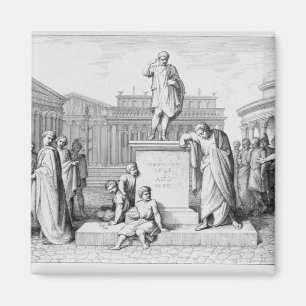 Gaius Gracchus huilt voor zijn vader Magneet