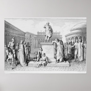 Gaius Gracchus huilt voor zijn vader Poster