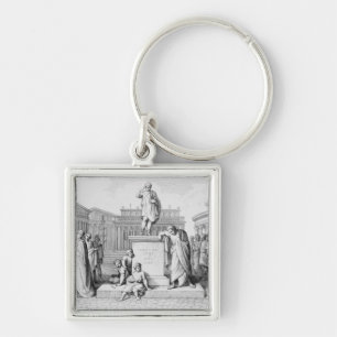 Gaius Gracchus huilt voor zijn vader Sleutelhanger