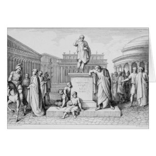 Gaius Gracchus pleurant devant son père