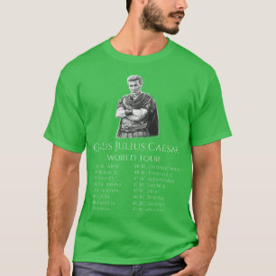 Gaius Julius Caesar Worldour SPQR Oude Rome Hi T-shirt